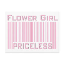 Flower Girl Priceless postcards