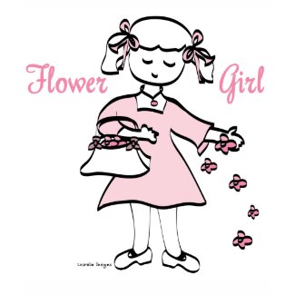 Flower Girl tee shirt