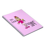 Flower Girl Spiral Note Book