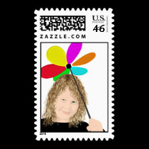 flower girl stamps