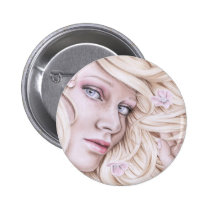 Flower Girl Summer Button buttons