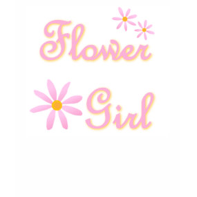 Flower girl t-shirt shirt