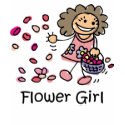 Flower girl t-shirt by wedding_tshirts Flower girl t-shirt