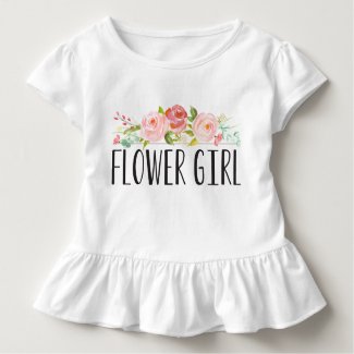 Flower Girl Toddler Tee | Bridesmaid