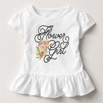 Flower Girl Toddler Tee | Bridesmaid