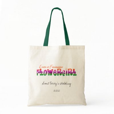 Flower Girl Tote Bag