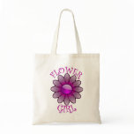 Flower Girl Tote Bag