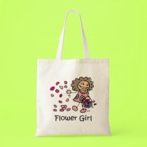 Flower Girl totebag by wedding_tshirts Flower Girl totebag