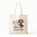 Flower Girl totebag by wedding_tshirts Flower Girl totebag