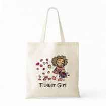Flower Girl totebag by wedding_tshirts Flower Girl totebag