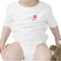 Flower Girl with Name - Infant  t-shirts