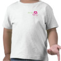 Flower Girl with Name - Toddler T-Shirt