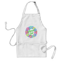 Flower Girl wreath aprons