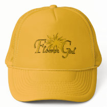 Flower Girl Yellow hats