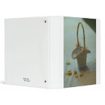 Flower Gir's Basket 3 Ring Binder