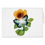 flower greeting card