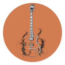 flower_guitar stickers by 3dbacks flower_guitar stickers