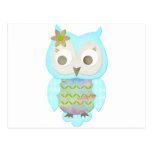 Flower Gypsy Owl postcards
