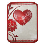 Flower Heart Sleeves For iPads