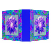 Flower Hen Art Binder