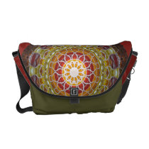 Flower in Clay Commuter Bags