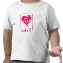 Flower in Heart -Toddler t-shirts