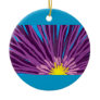 Flower in Oil Christmas Ornament