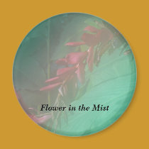 Flower in the Mist magnets by codfishlady Flower in the Mist magnets