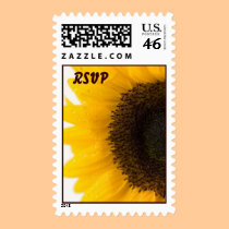 Flower in The Sun postage