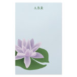 Flower Initials Stationery