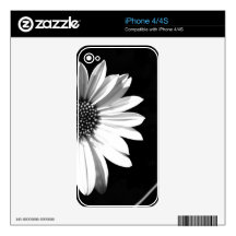 flower iPhone 4 decal