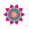 Flower Kaleidoscope posters