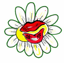 FLOWER KISS Shape Pin photo sculptures by marianne13 FLOWER KISS Shape Pin photo sculptures