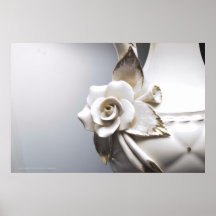Flower Lamp - Canvas Poster