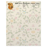 Flower Letter Paper Letterhead Design