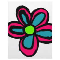 Flower letterhead