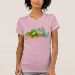 Flower Lilypad Frog Dragonfly