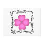 Flower - Live Your Dreams Post Cards
