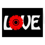 Flower Love Greeting Card