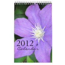 Flower Lovers Photo Calendar 2012