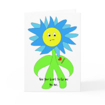 Flower Loves Weeds cards by LyttleYellowFlower Flower Loves Weeds cards