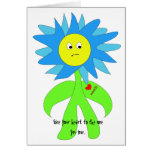 Flower Loves Weeds Card