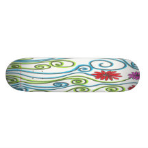 Flower Magic Skate Boards