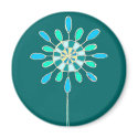 flower magnet by ElenArt flower magnet