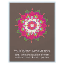 Flower Mandala  Flyer