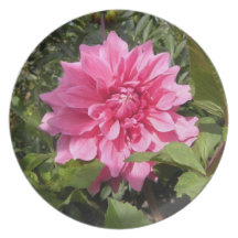 Flower Melamine Plate