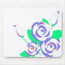 Flower mousepads