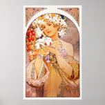 Flower, Mucha Print