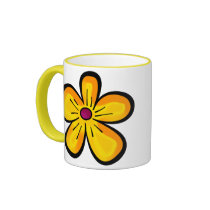 Flower mugs by dinatemraz Flower mugs