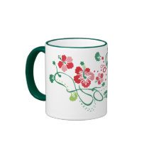 flower mugs by saltyshadow flower mugs